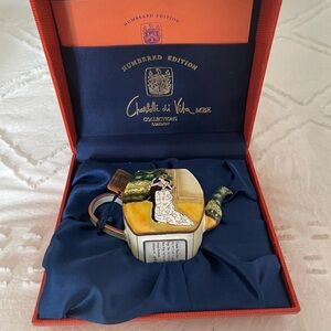 Numbered Edition Teapot Ornament
